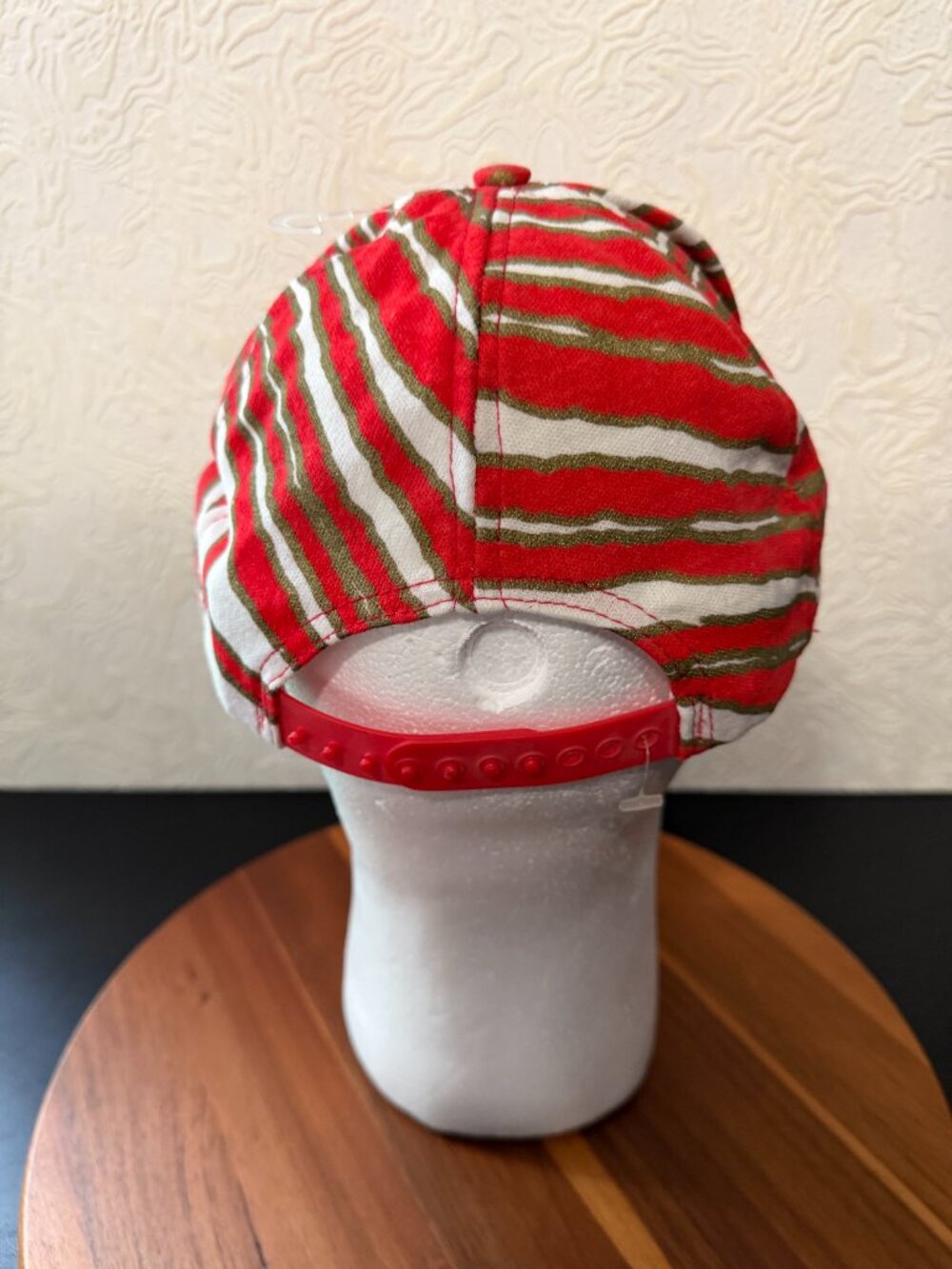 Zubaz San Francisco 49ers Baseball Hat Snapback AJD Vintage 1990s NOS - Picture 3 of 6